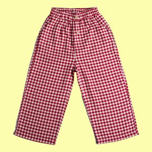 Plant Mini Pötikareli Pantolon - çocuklar için şık ve rahat bir pantolon modeli.