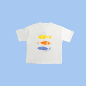 Plant Mini Love Sea T-Shirt - çocuklar için rahat ve şık bir yaz t-shirt modeli.