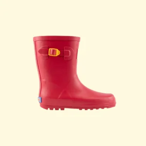 Plant Mini Kids - Kırmızı Tokalı Yağmur Çizmesi