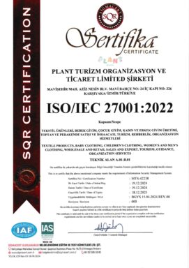 Plant ISO 27001 2022 page 1